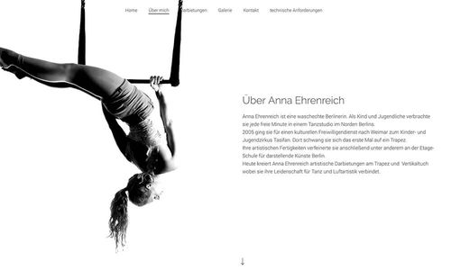 Anna Ehrenreich - Vertikaltuch, Trapez, Tanztrapez